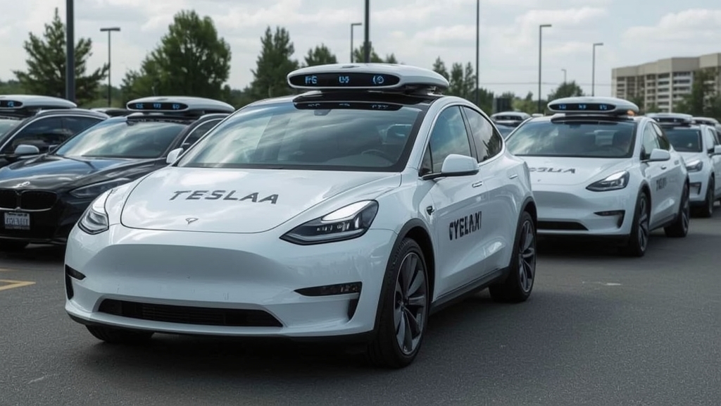 14 Cybercabs in the Lot: Tesla's Robotaxi Push Looks More Real by the Day
