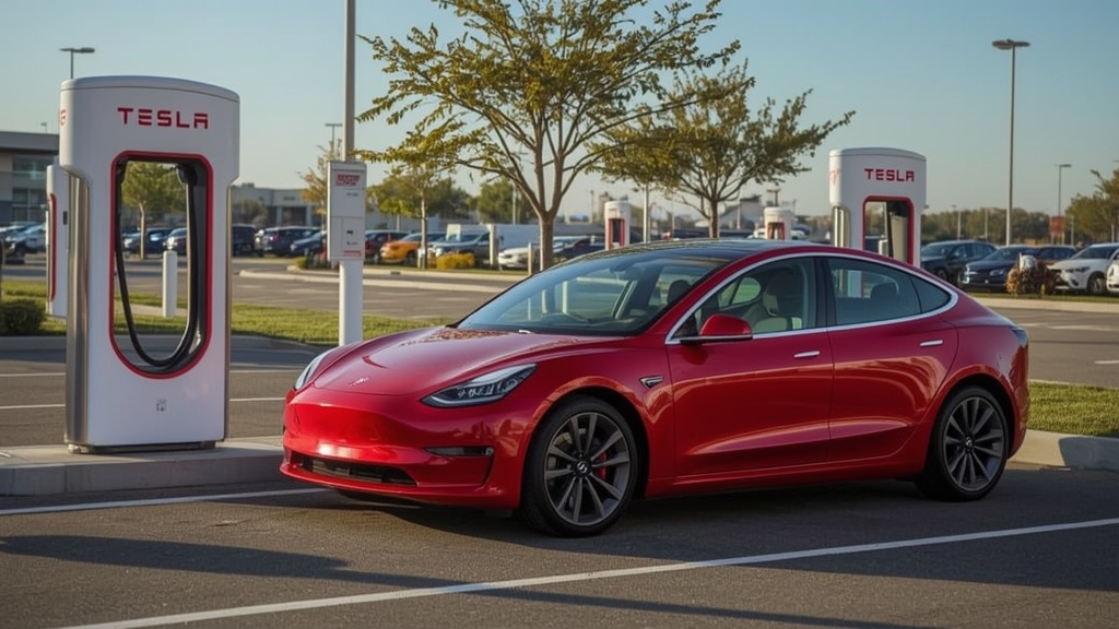 Tesla Adds a Virtual Queue to Superchargers, Plus Free Charging for Model 3 Buyers